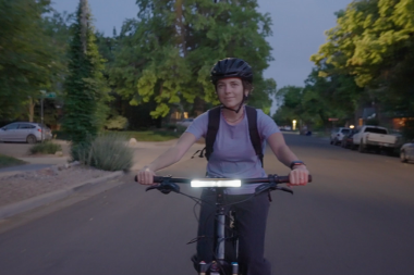 Light Rail Kit - The Bike Light Bar With Moving Patterns & Bike Lane Spotlight