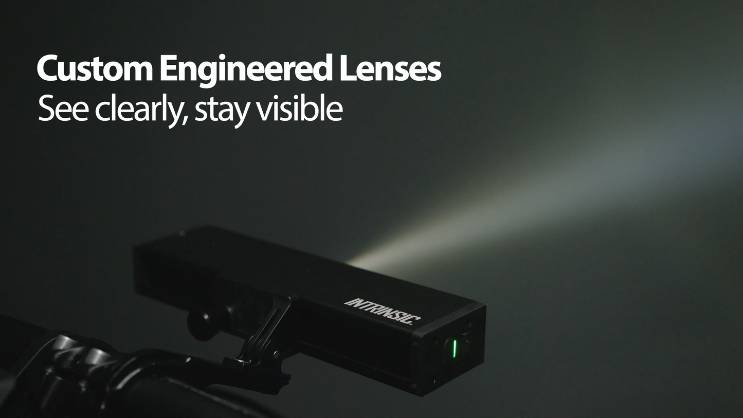 Light Rail Kit - The Bike Light Bar With Moving Patterns & Bike Lane Spotlight