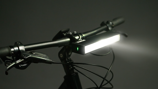 Light Rail Kit - The Bike Light Bar With Moving Patterns & Bike Lane Spotlight