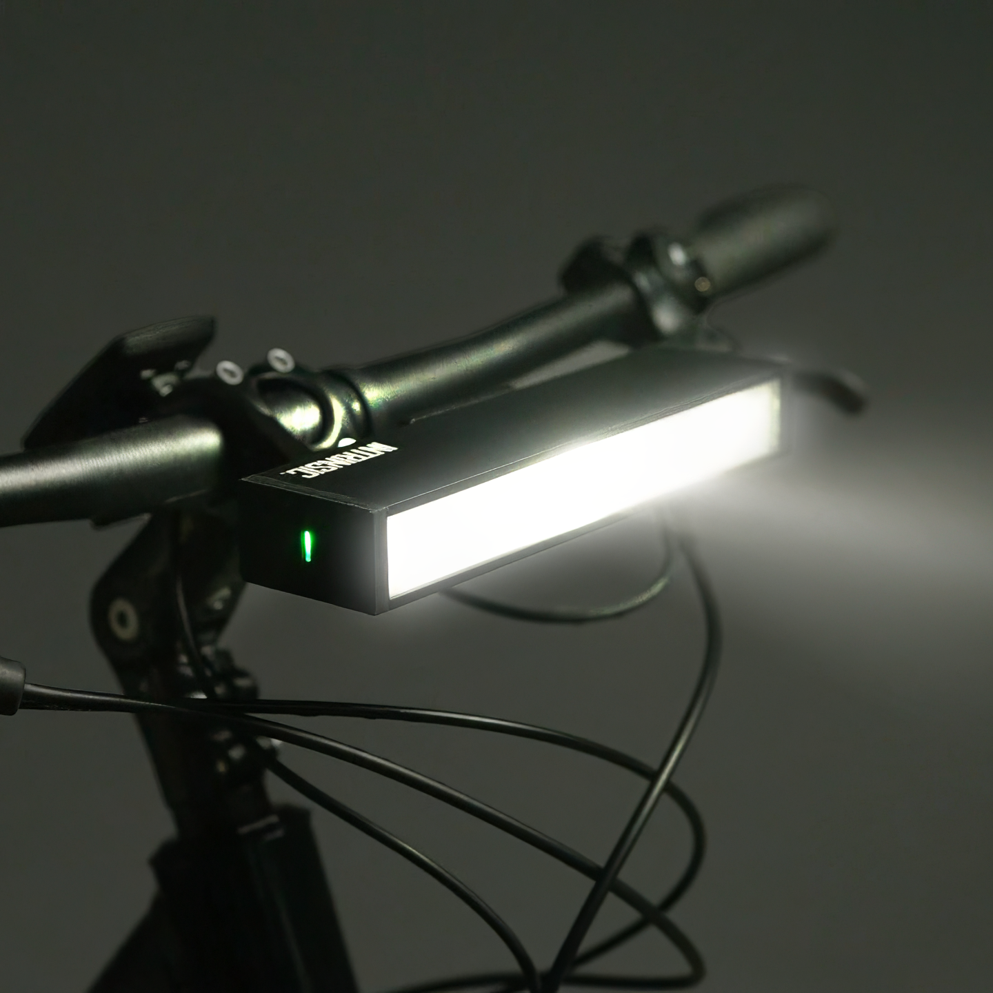 Light Rail Kit - The Bike Light Bar With Moving Patterns & Bike Lane Spotlight